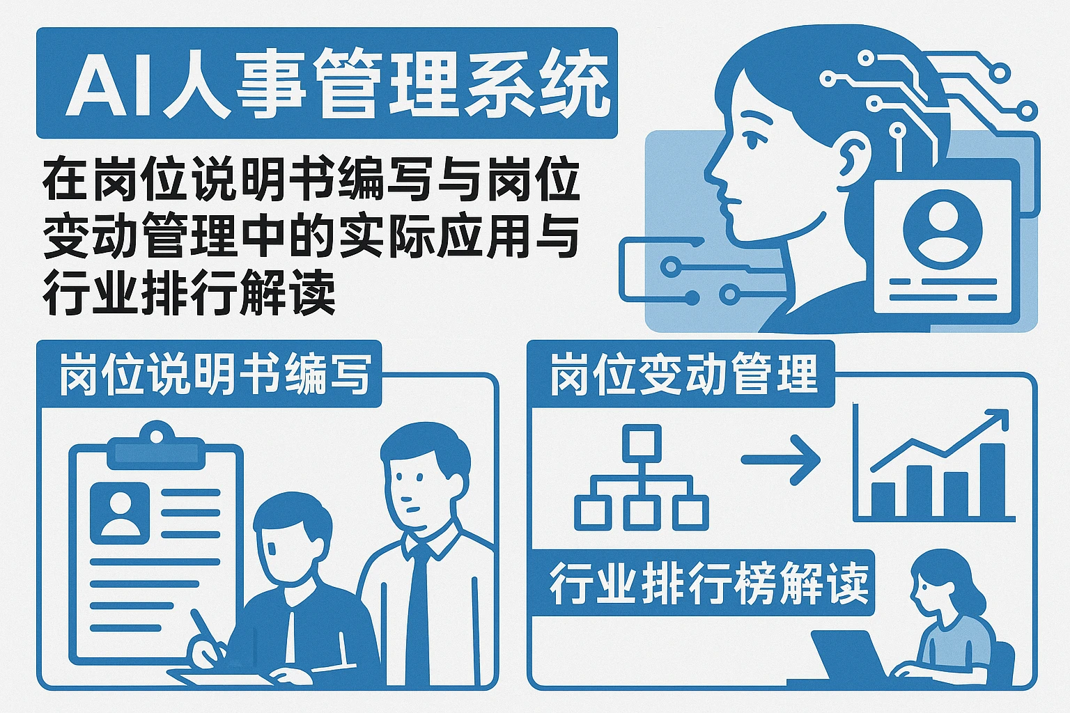 AI人事管理系统在岗位说明书编写与岗位变动管理中的实际应用与行业排行榜解读