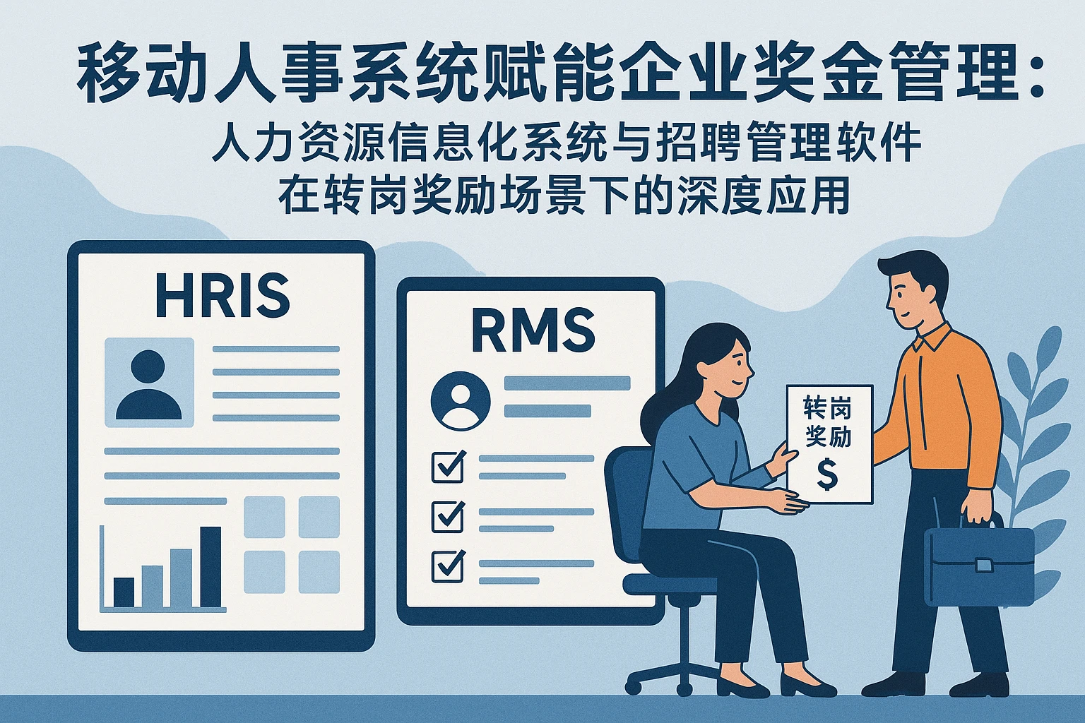 移动人事系统赋能企业奖金管理：人力资源信息化系统与招聘管理软件在转岗奖励场景下的深度应用