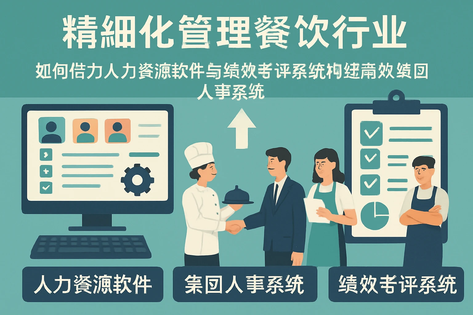 精细化管理餐饮行业，如何借力人力资源软件与绩效考评系统构建高效集团人事系统