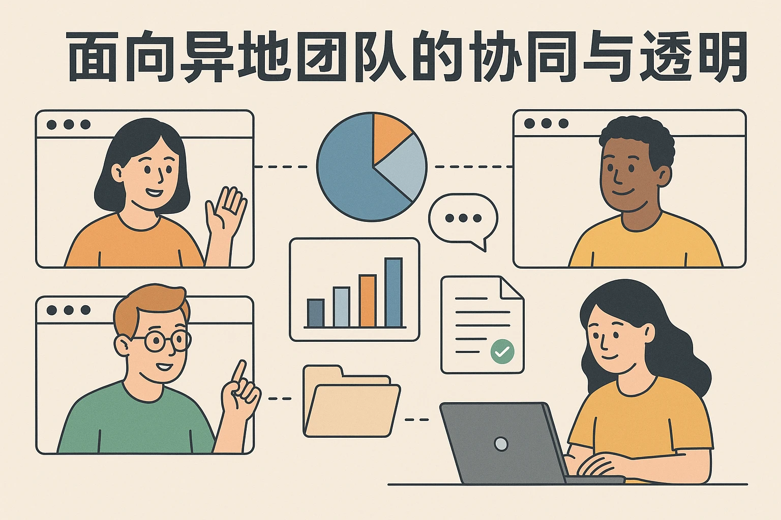 面向异地团队的协同与透明