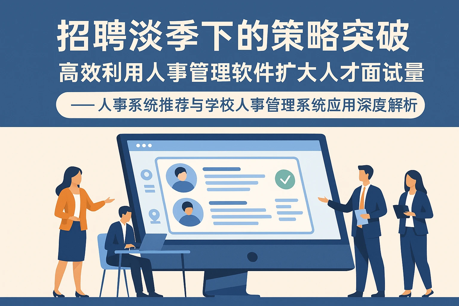 招聘淡季下的策略突破：高效利用人事管理软件扩大人才面试量——人事系统推荐与学校人事管理系统应用深度解析