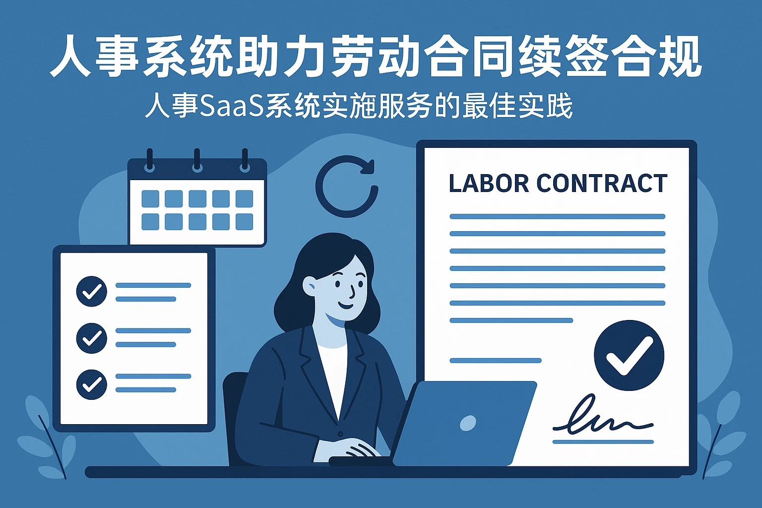 人事系统助力劳动合同续签合规管理——人事SaaS系统实施服务的最佳实践