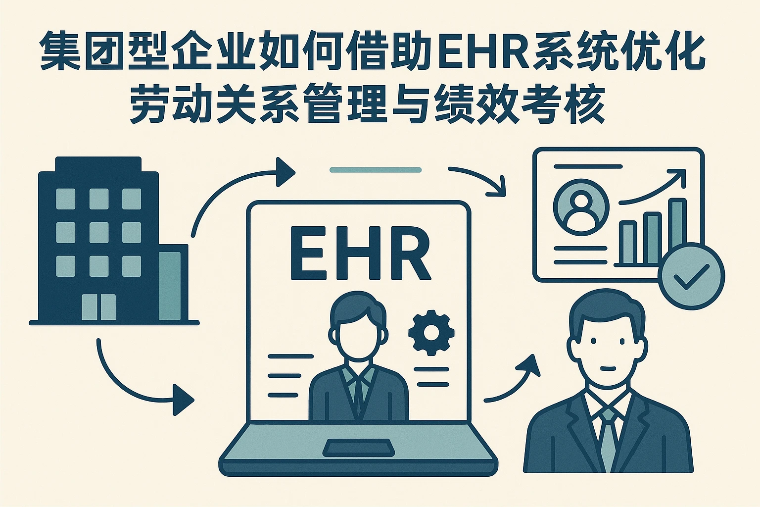 集团型企业如何借助EHR系统优化劳动关系管理与绩效考核