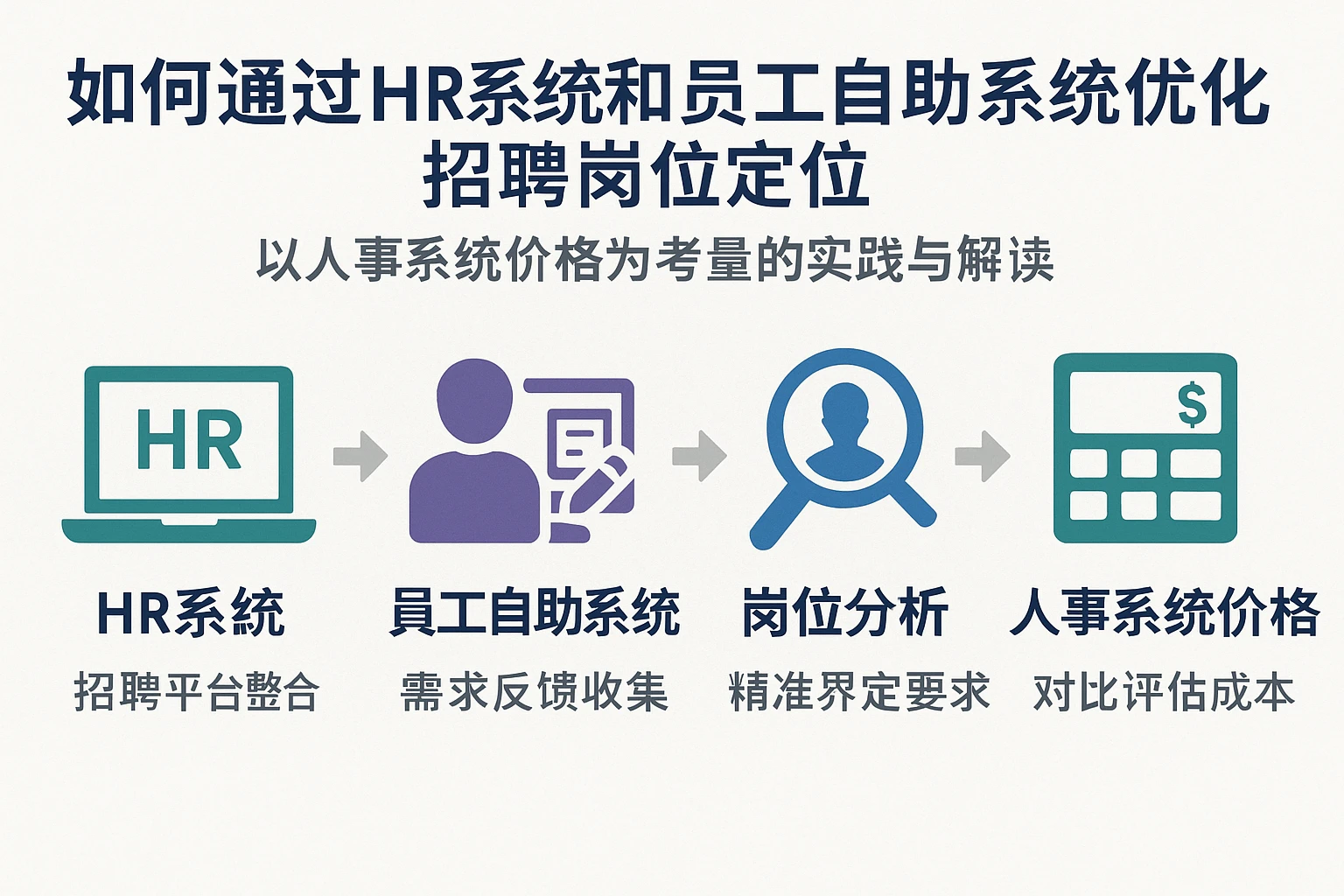 如何通过HR系统和员工自助系统优化招聘岗位定位：以人事系统价格为考量的实践与解读