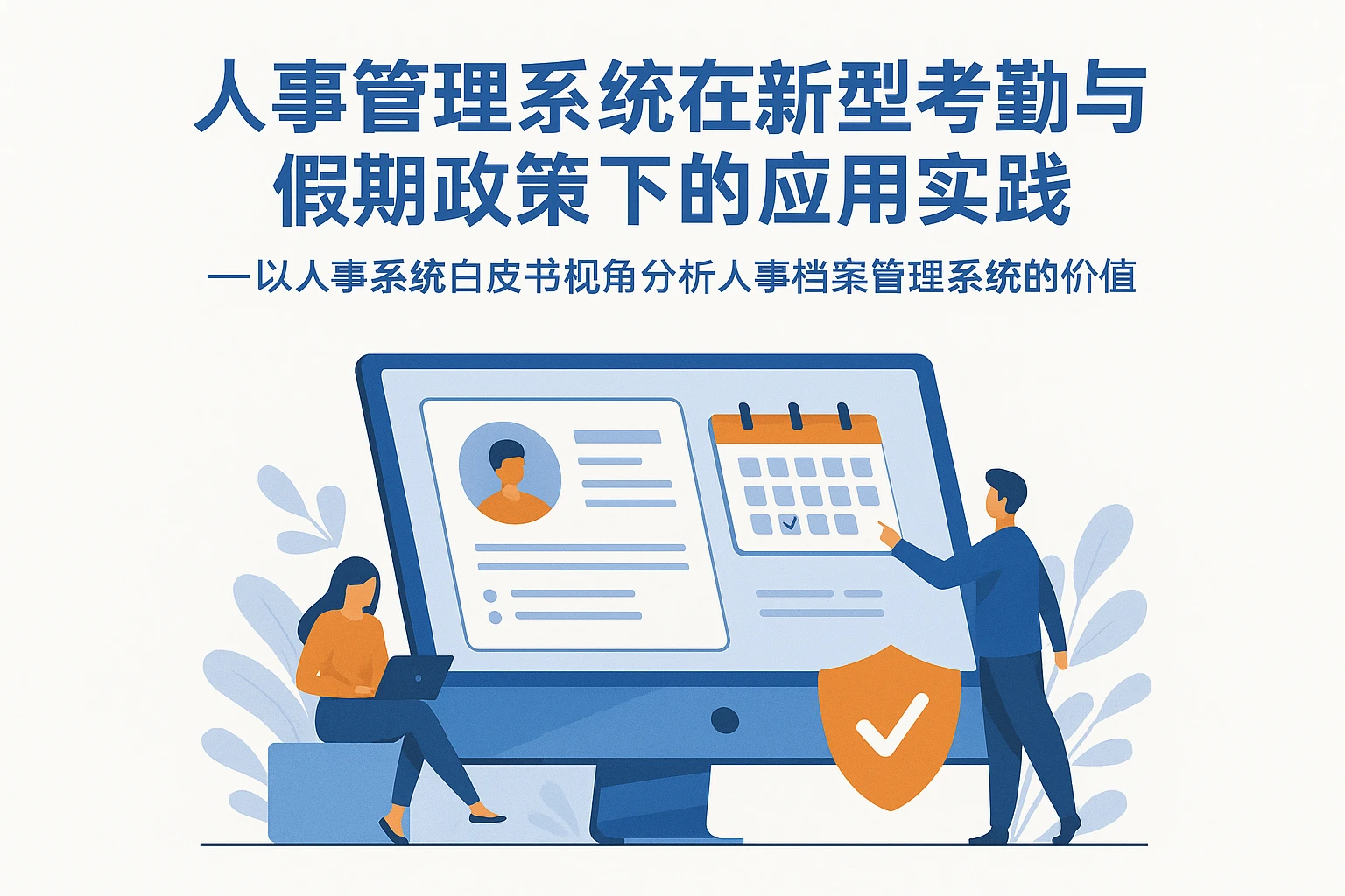 人事管理系统在新型考勤与假期政策下的应用实践——以人事系统白皮书视角分析人事档案管理系统的价值