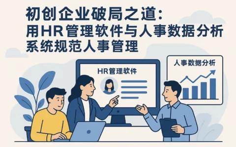 初创企业破局之道：用HR管理软件与人事数据分析系统规范人事管理