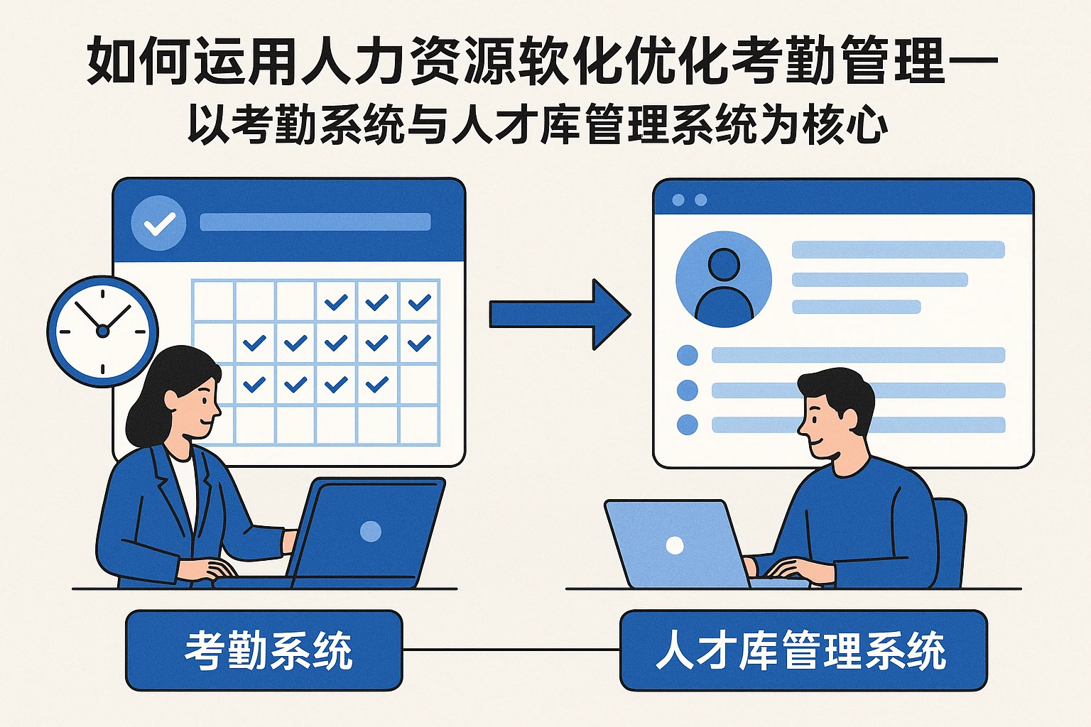 如何运用人力资源软件优化考勤管理——以考勤系统与人才库管理系统为核心