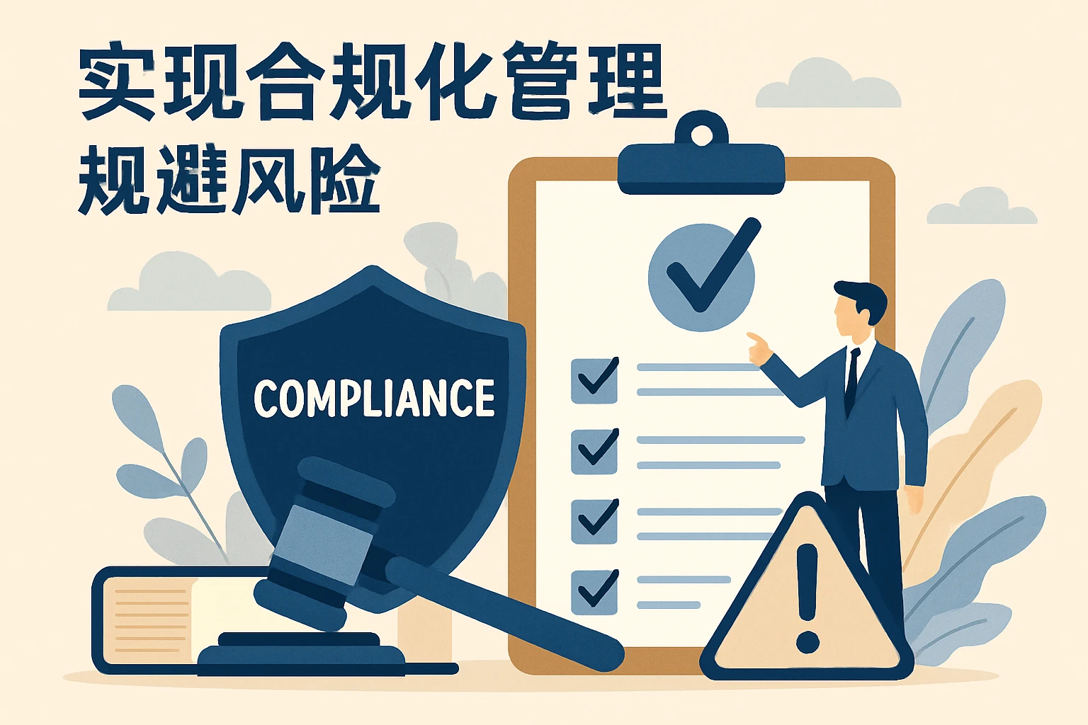 实现合规化管理：规避风险