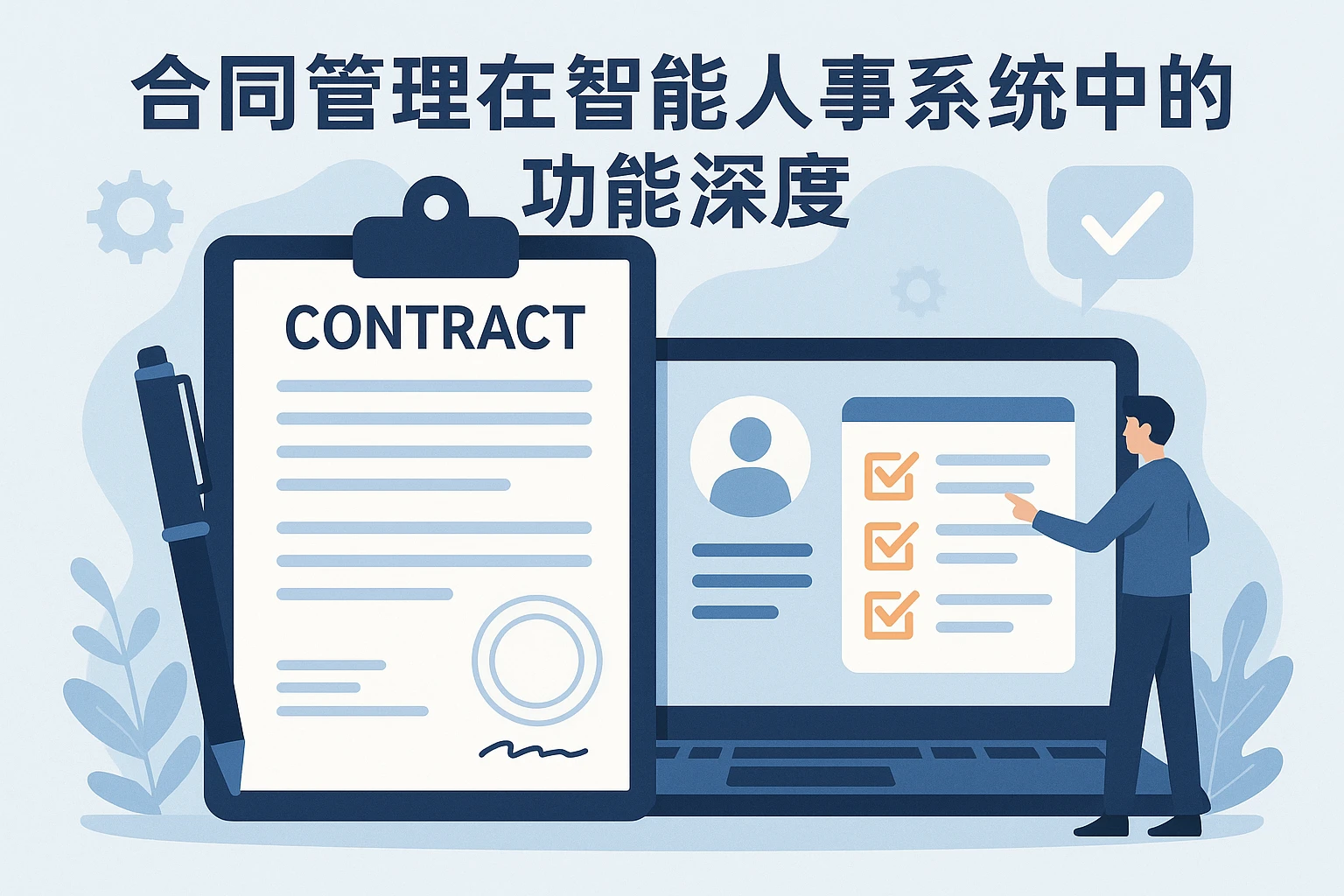 合同管理在智能人事系统中的功能深度