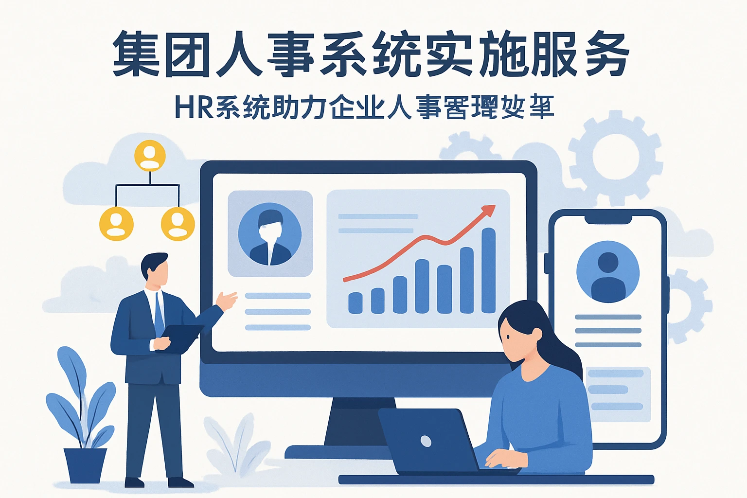 集团人事系统实施服务：HR系统助力企业人事管理变革