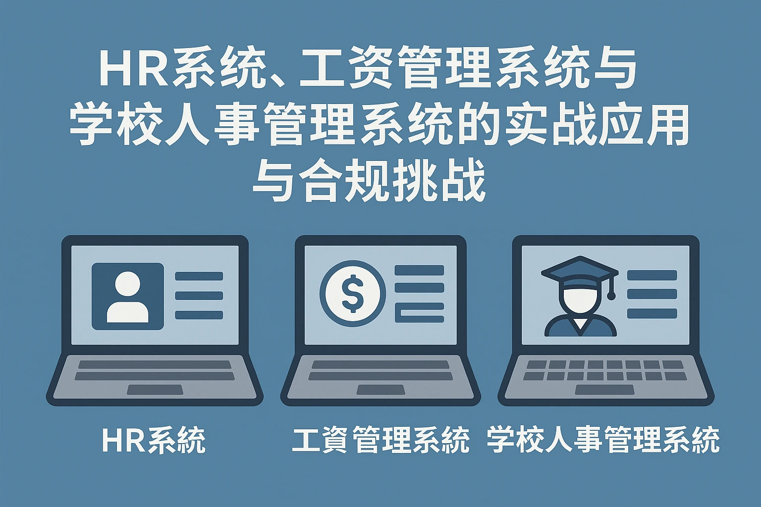 HR系统、工资管理系统与学校人事管理系统的实战应用与合规挑战