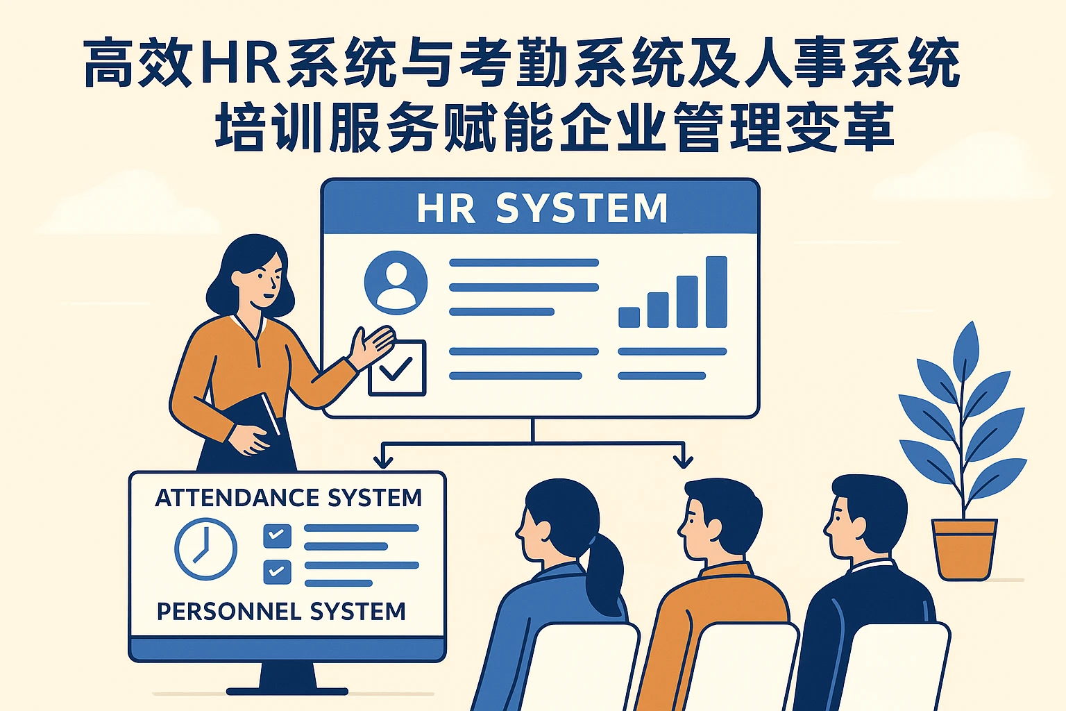 高效HR系统与考勤系统及人事系统培训服务赋能企业管理变革