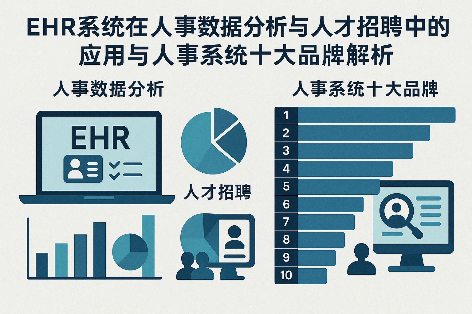 EHR系统在人事数据分析与人才招聘中的应用与人事系统十大品牌解析