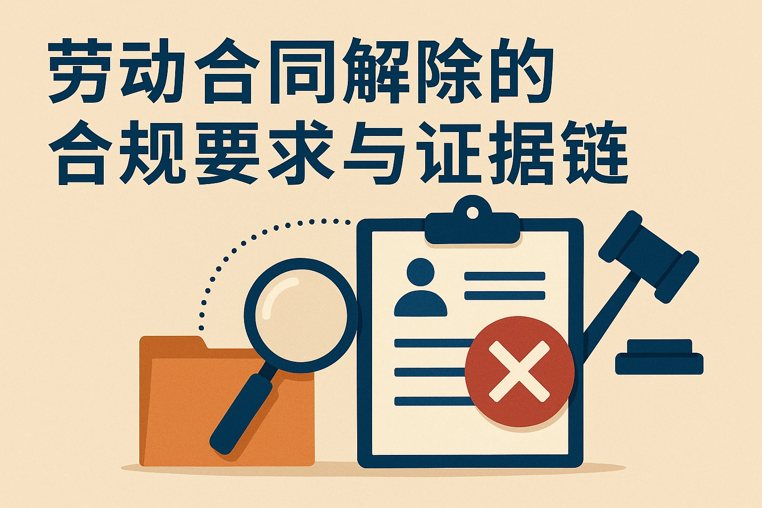 劳动合同解除的合规要求与证据链
