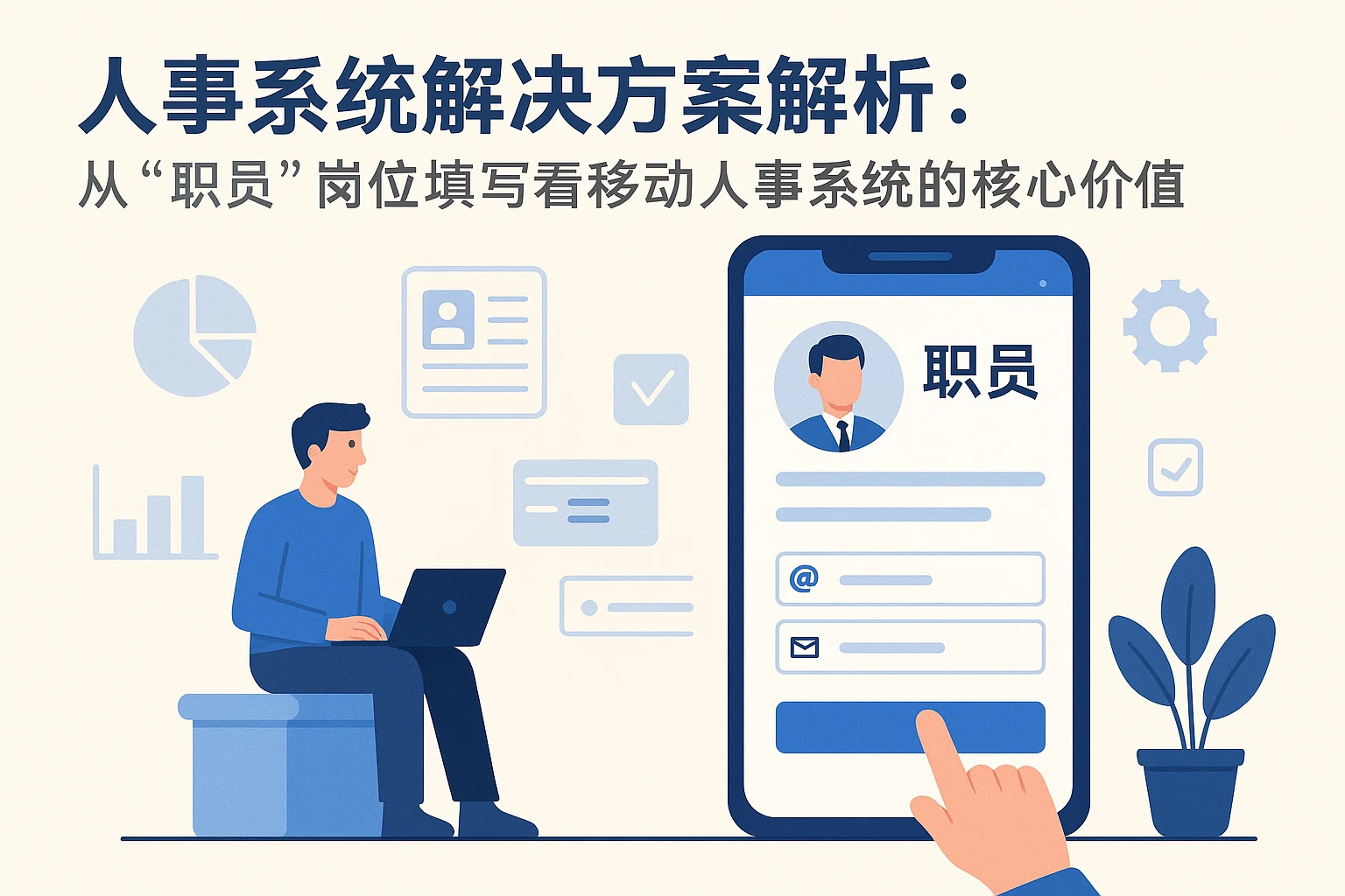 人事系统解决方案解析:从“职员”岗位填写看移动人事系统的核心价值