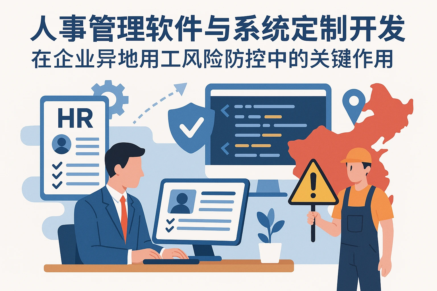 人事管理软件与系统定制开发在企业异地用工风险防控中的关键作用
