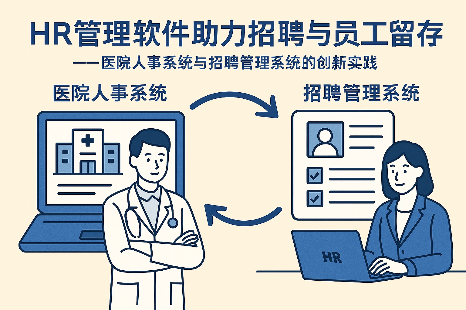 HR管理软件助力招聘与员工留存——医院人事系统与招聘管理系统的创新实践