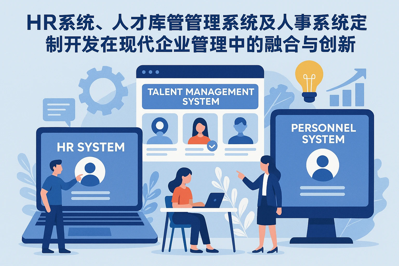 HR系统、人才库管理系统及人事系统定制开发在现代企业管理中的融合与创新
