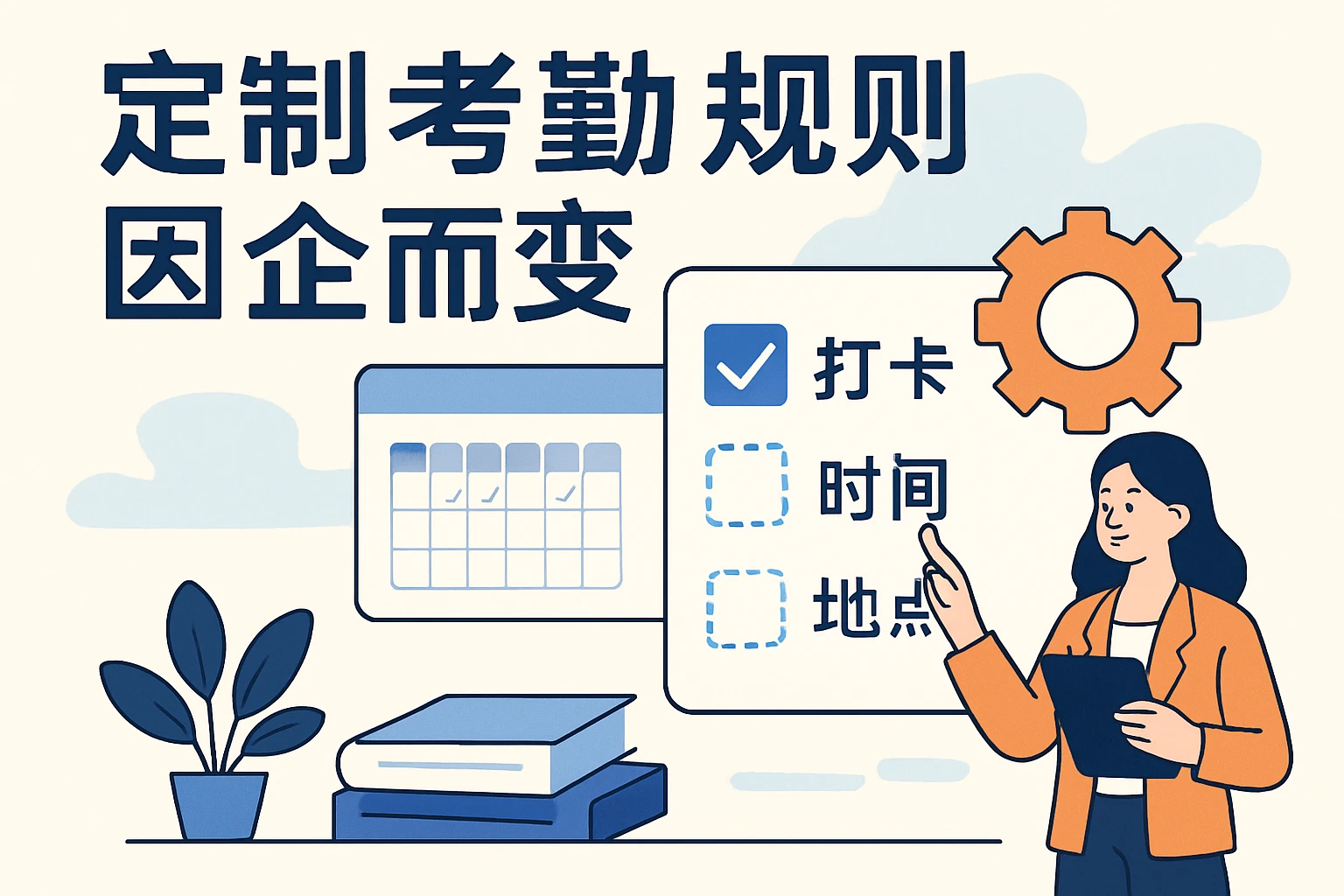 定制考勤规则，因企而变