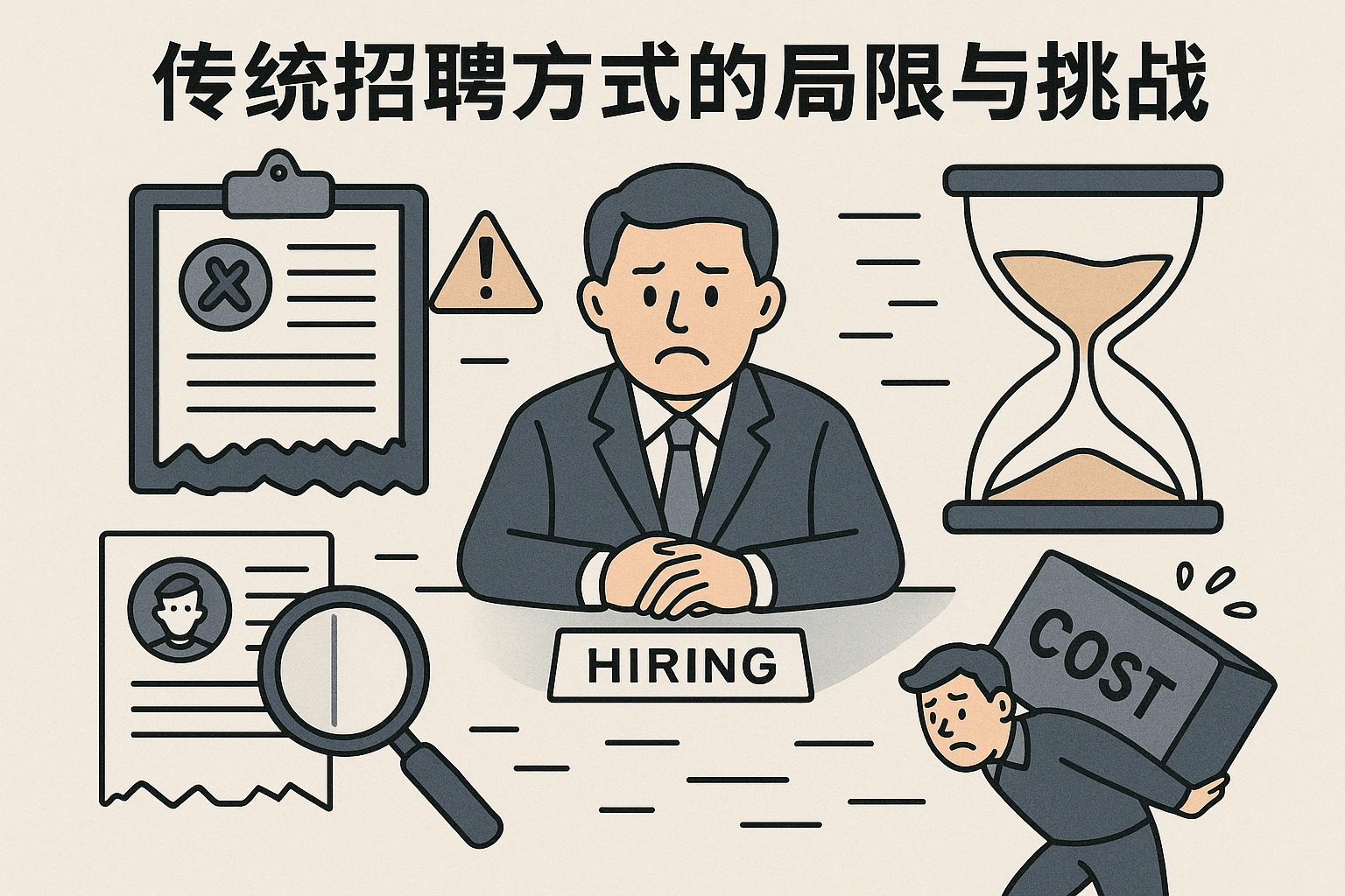 传统招聘方式的局限与挑战