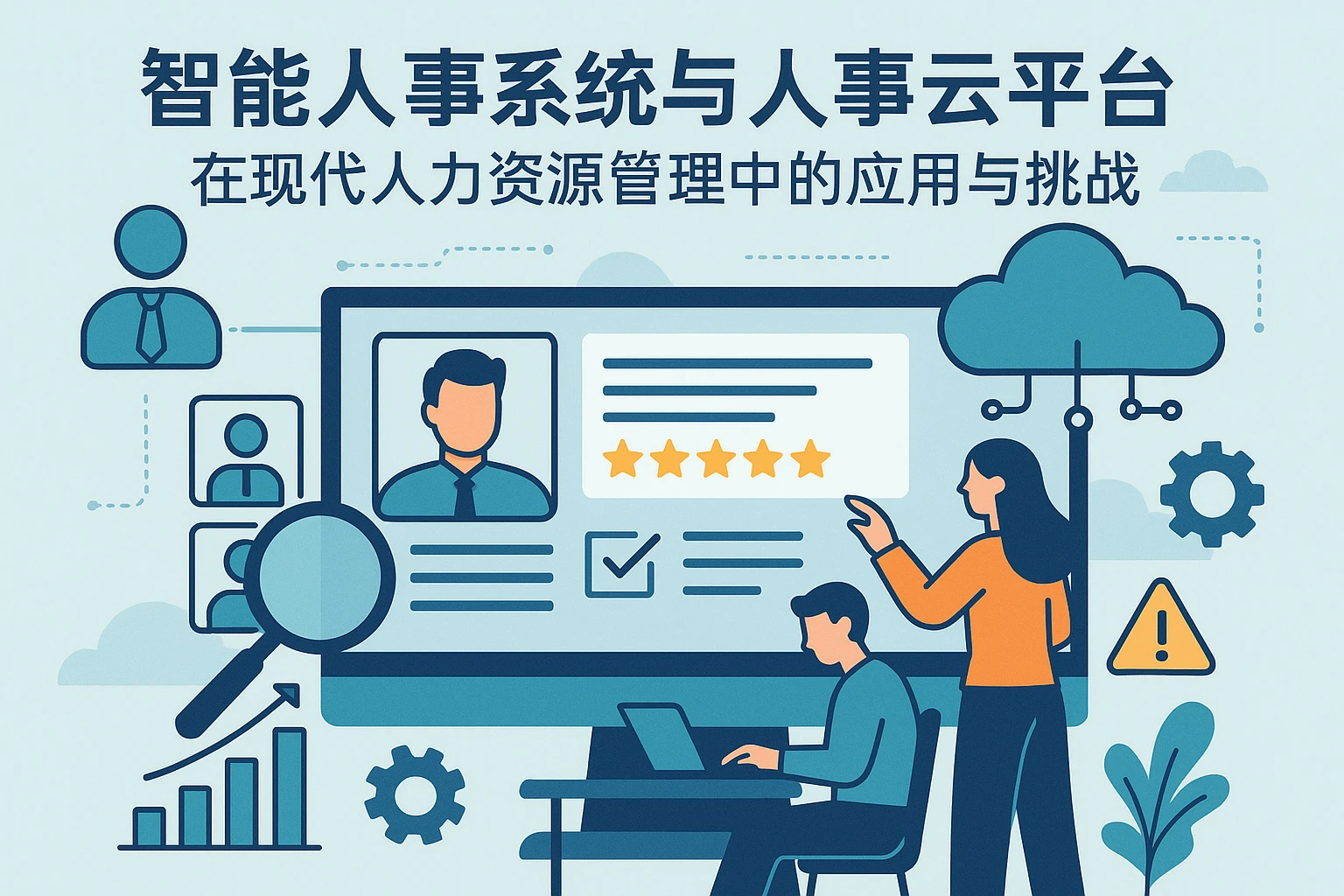 智能人事系统与人事云平台在现代人力资源管理中的应用与挑战