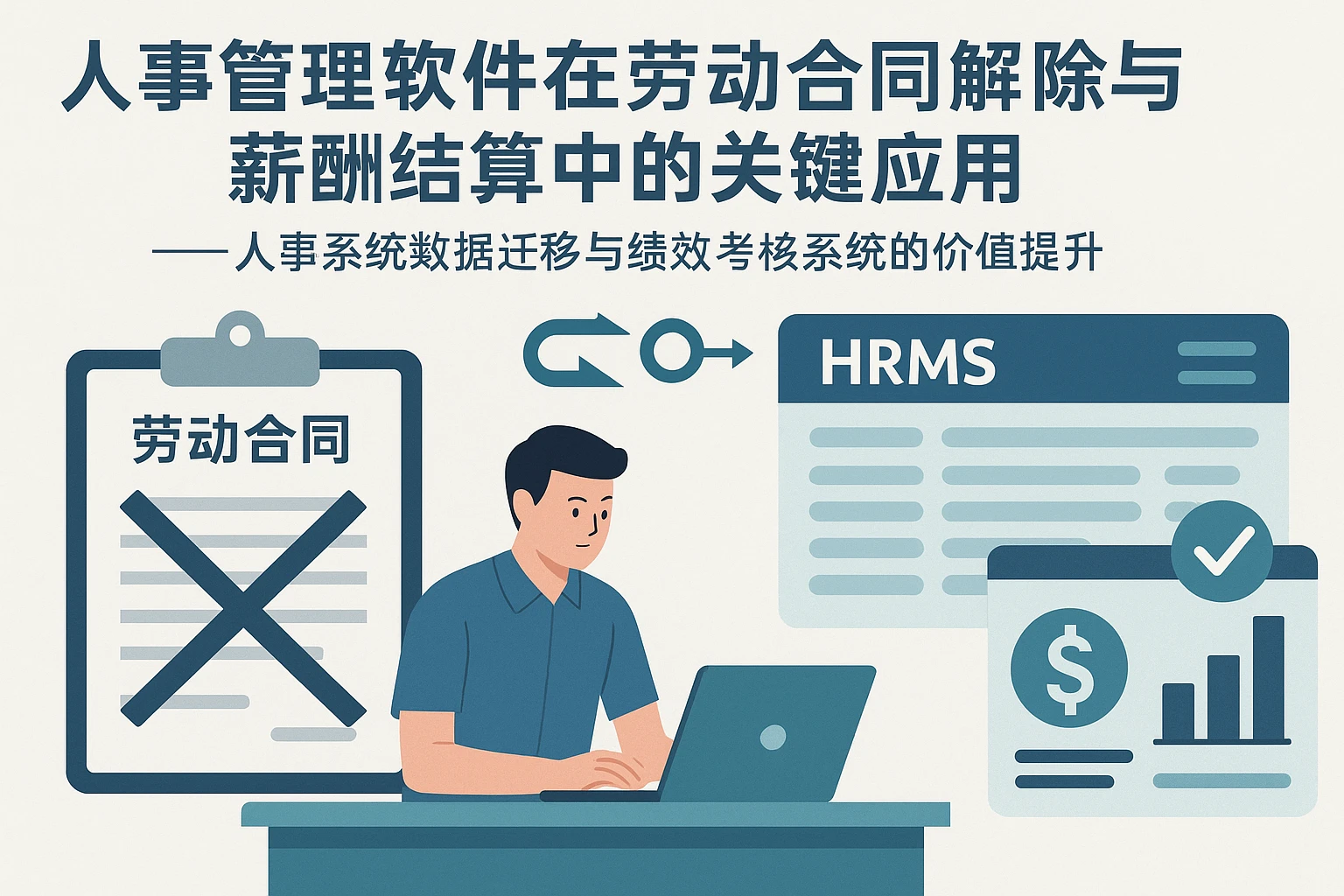 人事管理软件在劳动合同解除与薪酬结算中的关键应用——人事系统数据迁移与绩效考核系统的价值提升