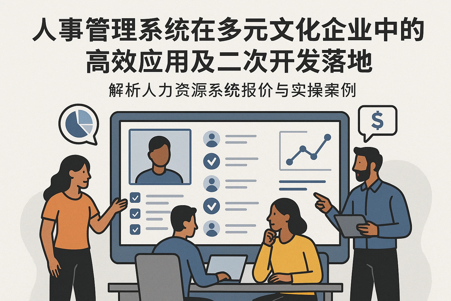 人事管理系统在多元文化企业中的高效应用及二次开发落地——解析人力资源系统报价与实操案例