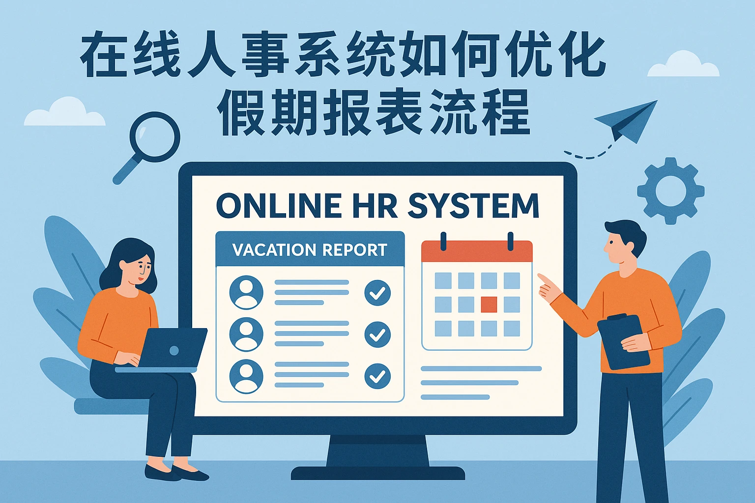 在线人事系统如何优化假期报表流程