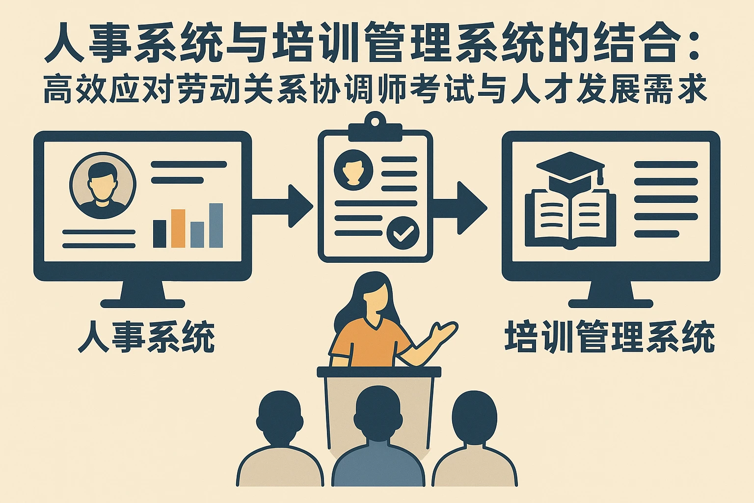 人事系统与培训管理系统的结合：高效应对劳动关系协调师考试与人才发展需求