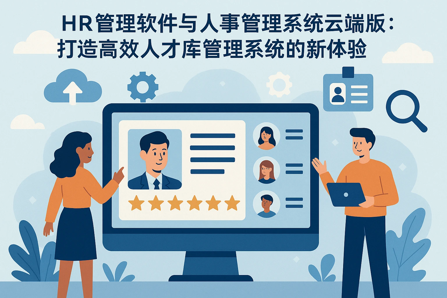 HR管理软件与人事管理系统云端版：打造高效人才库管理系统的新体验