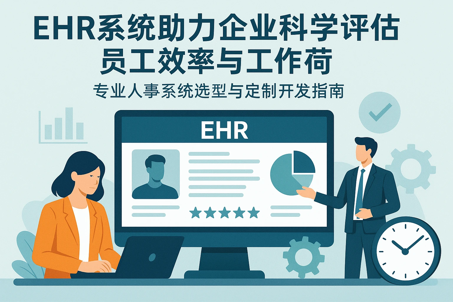 EHR系统助力企业科学评估员工效率与工作负荷——专业人事系统选型与定制开发指南
