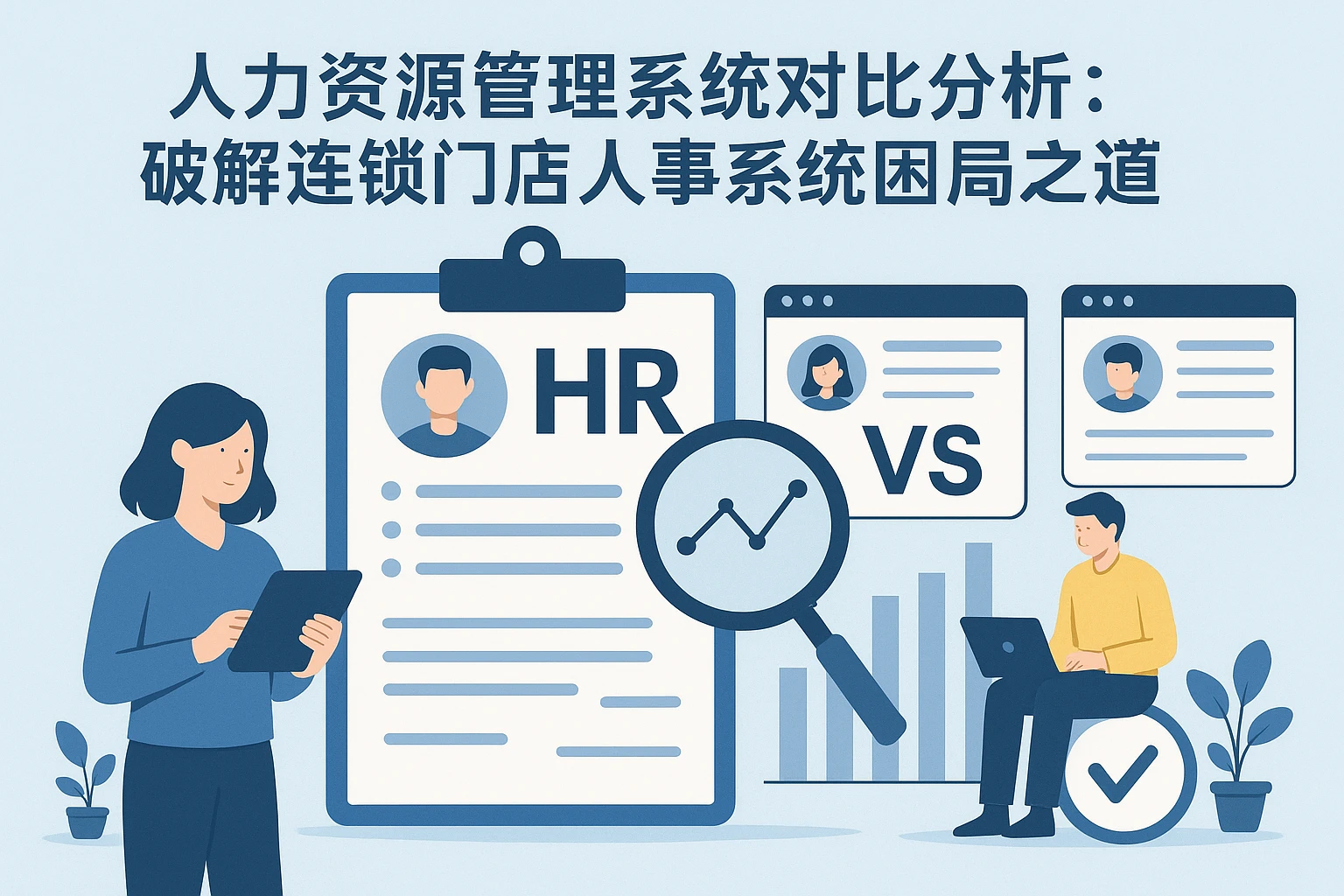 人力资源管理系统对比分析：破解连锁门店人事系统困局之道