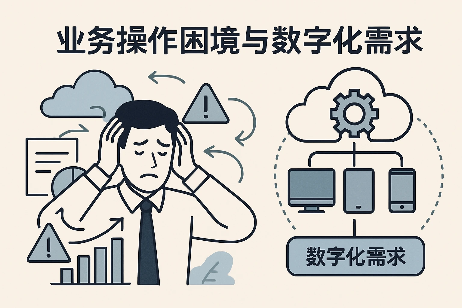 业务操作困境与数字化需求