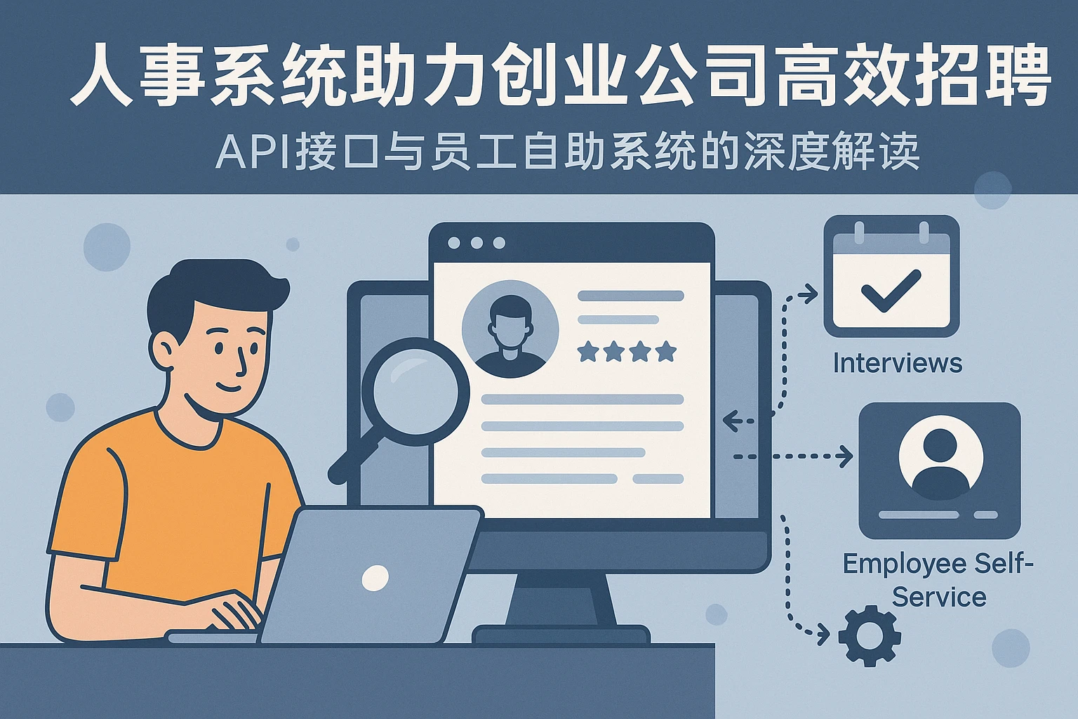 人事系统助力创业公司高效招聘——API接口与员工自助系统的深度解读