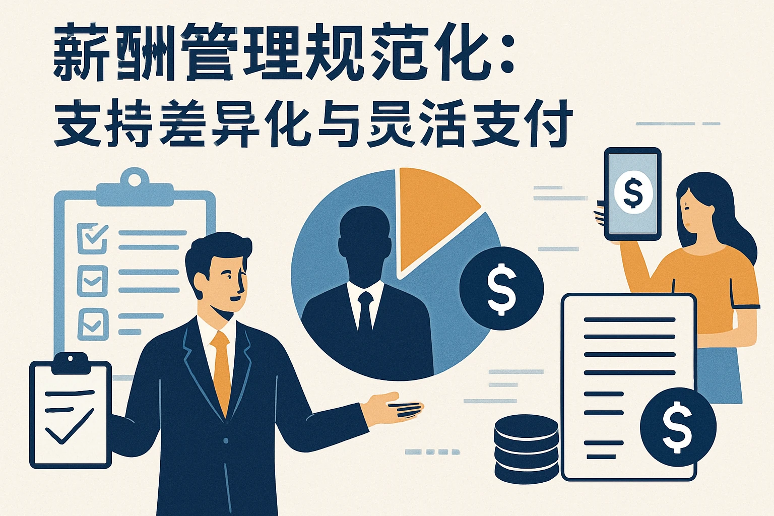 薪酬管理规范化：支持差异化与灵活支付
