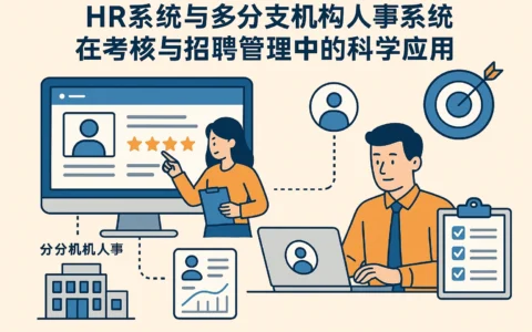 HR系统与多分支机构人事系统在考核与招聘管理中的科学应用
