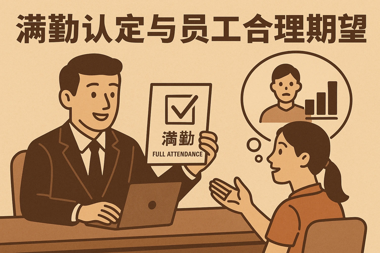 满勤认定与员工合理期望