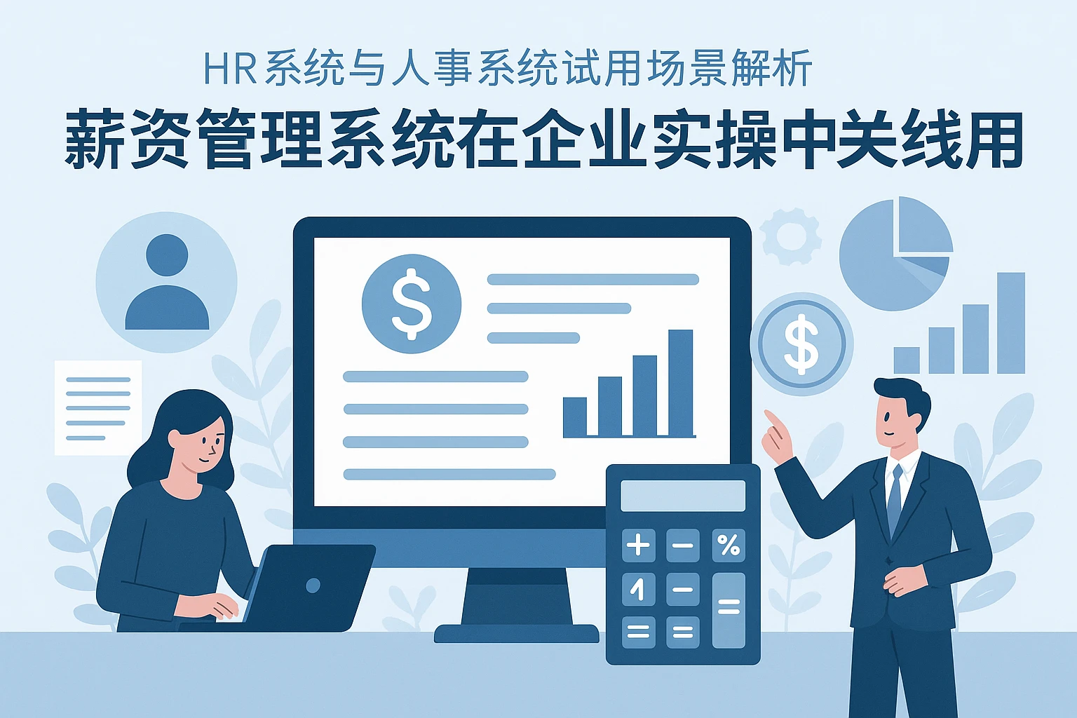 HR系统与人事系统试用场景解析：薪资管理系统在企业实操中的关键作用