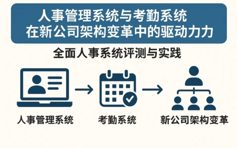 人事管理系统与考勤系统在新公司架构变革中的驱动力——全面人事系统评测与实践