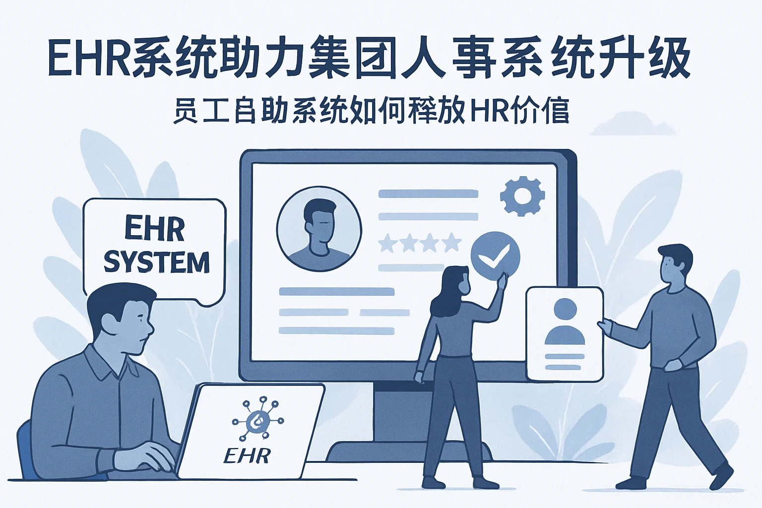 EHR系统助力集团人事系统升级，员工自助系统如何释放HR价值