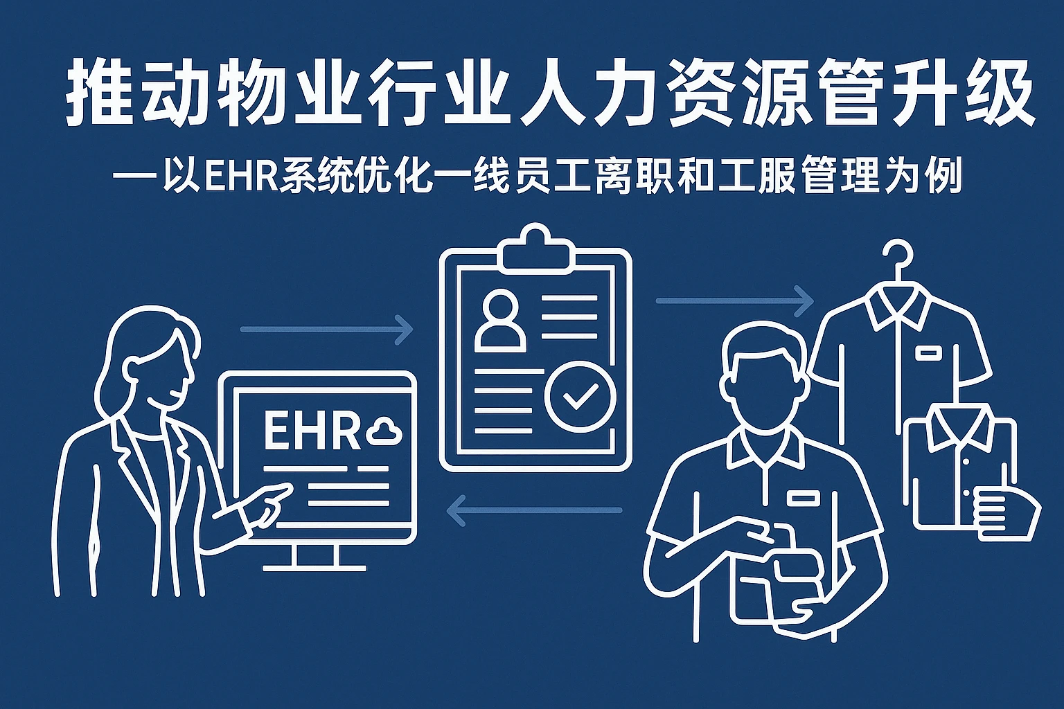 推动物业行业人力资源管理升级——以EHR系统优化一线员工离职和工服管理为例