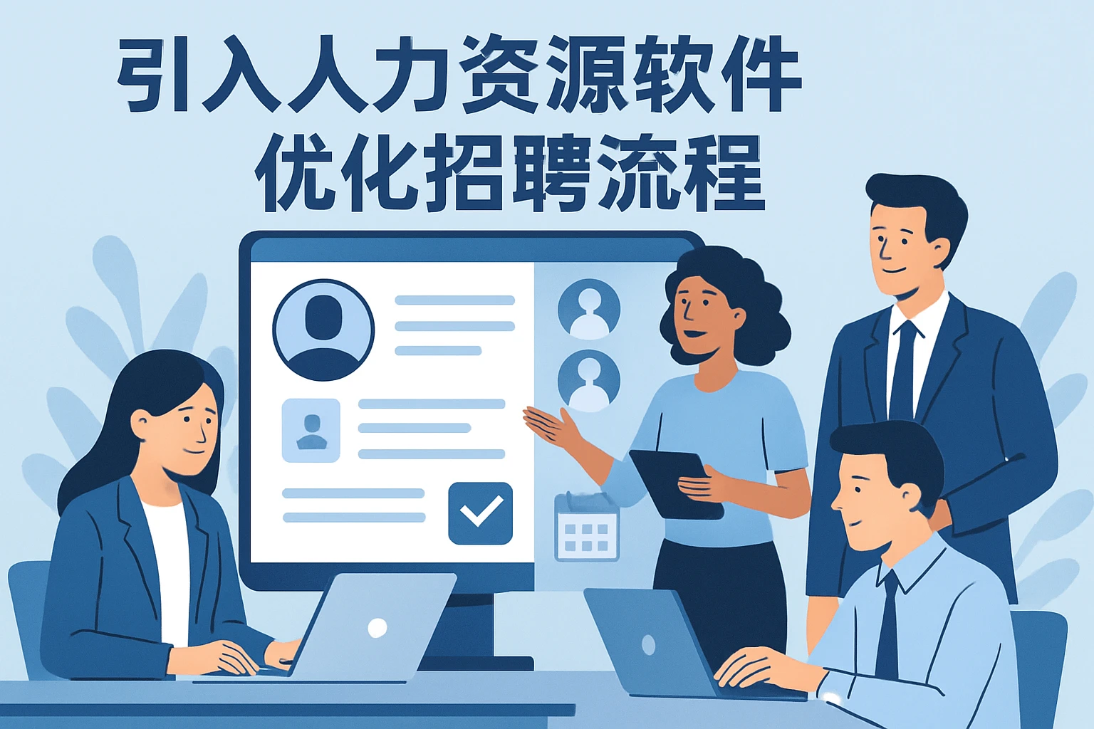 引入人力资源软件优化招聘流程
