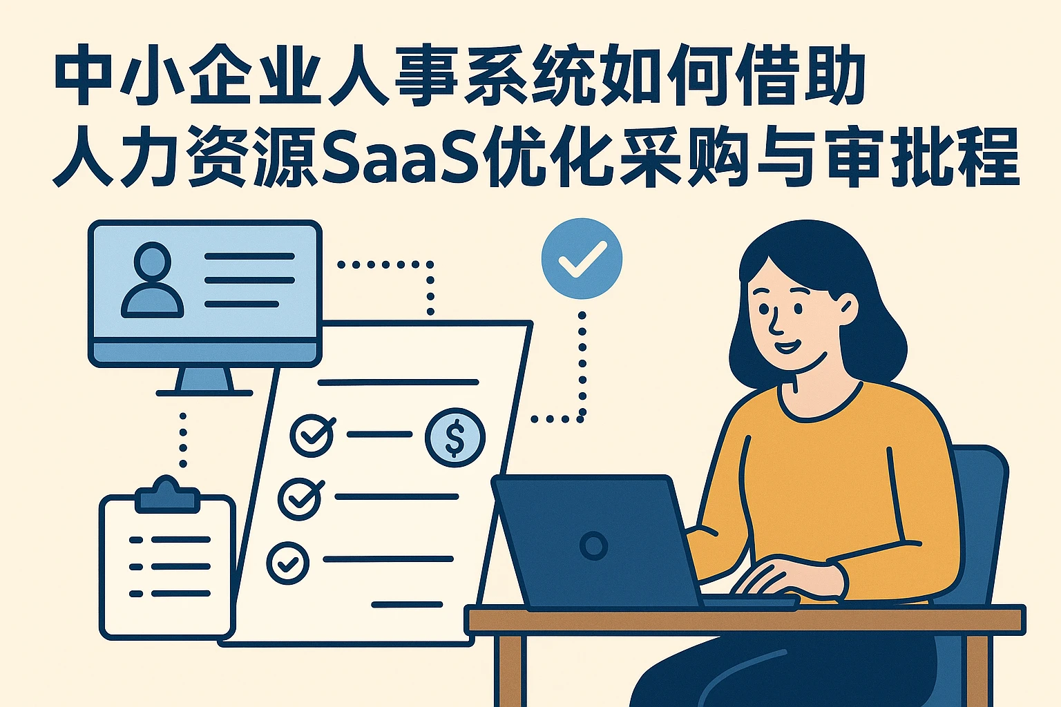 中小企业人事系统如何借助人力资源SaaS优化采购与审批流程