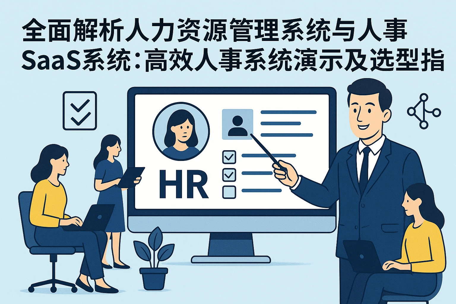 全面解析人力资源管理系统与人事SaaS系统：高效人事系统演示及选型指南