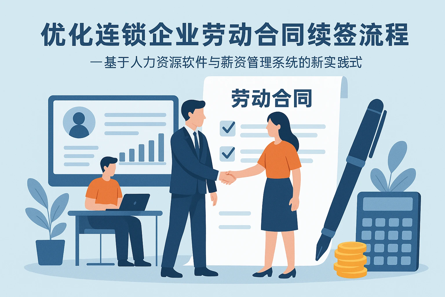 优化连锁企业劳动合同续签流程——基于人力资源软件与薪资管理系统的新实践