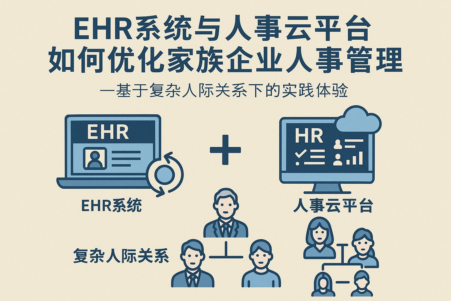 EHR系统与人事云平台如何优化家族企业人事管理——基于复杂人际关系下的实践体验