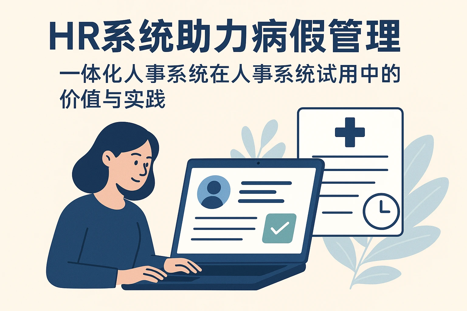HR系统助力病假管理：一体化人事系统在人事系统试用中的价值与实践