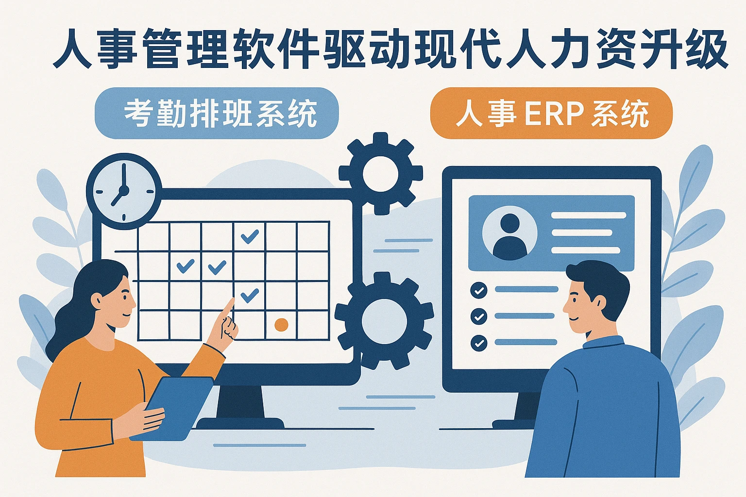 人事管理软件驱动现代人力资源升级：聚焦考勤排班系统与人事ERP系统