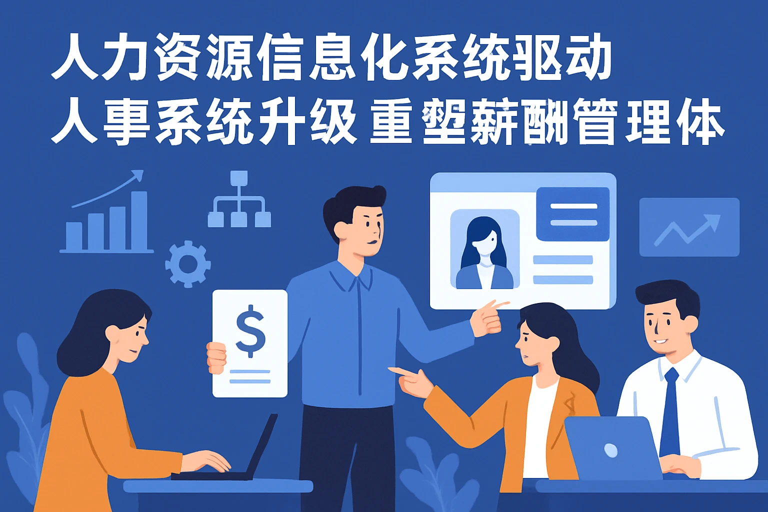 人力资源信息化系统驱动人事系统升级，重塑薪酬管理体系