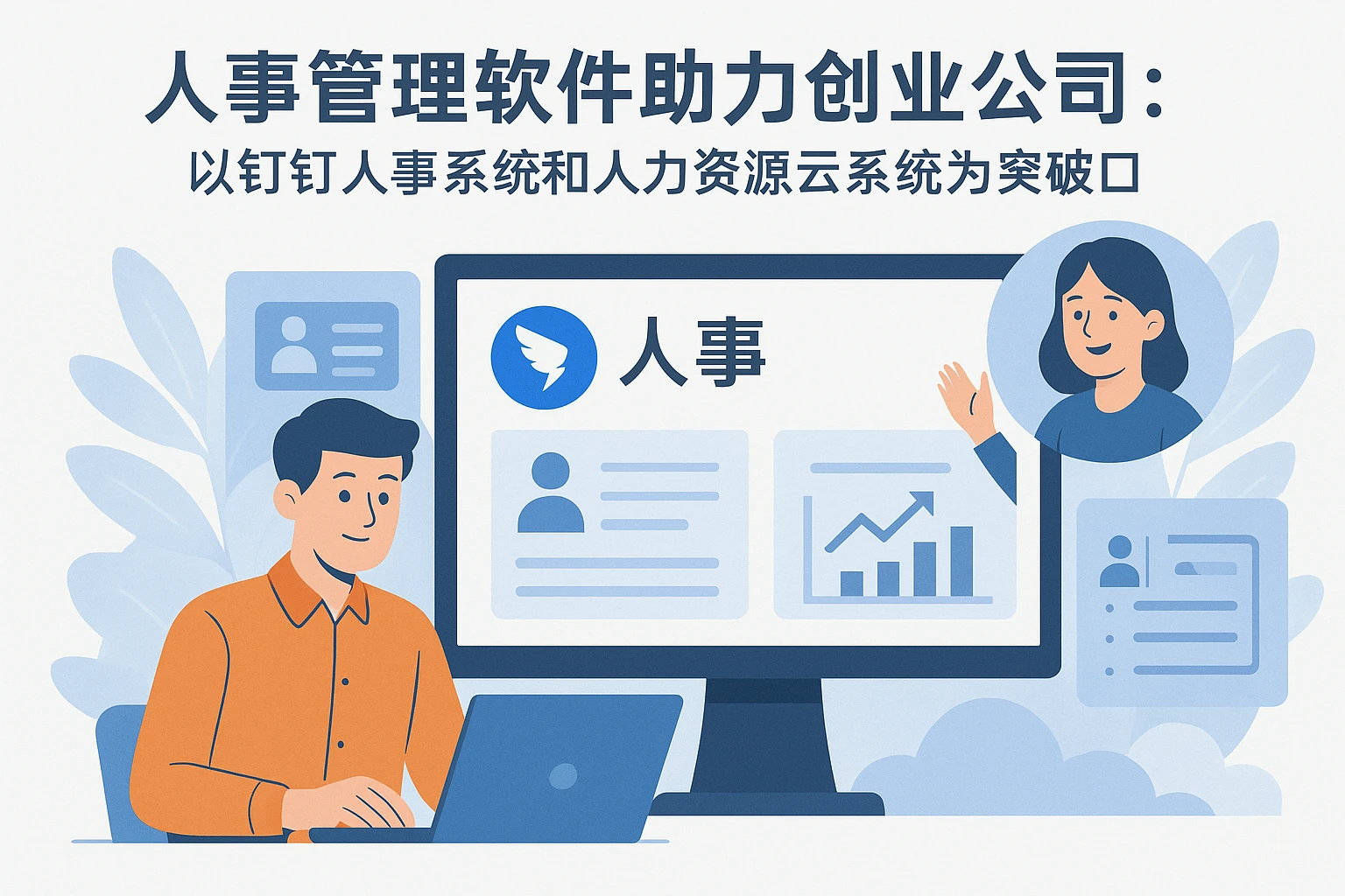 人事管理软件助力创业公司:以钉钉人事系统和人力资源云系统为突破口